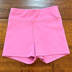 Kids Pink Dance Shorts